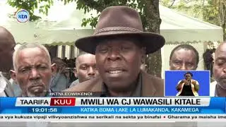 Mwili wa Jirongo wawasili Kitale