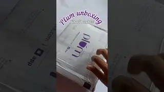 Unboxing plum 10th birthday 🎉 🎂🥳 sale order 💜 what I bought?🤔