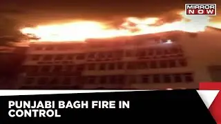 Delhi Fire: Massive Fire At A Hotel In Punjabi Bagh, Nine Fire Tenders At Work | English News