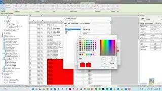 Revit 2023 -  Conditional Formatting for Families and Types in Schedules