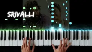 Srivalli - Piano Tutorial | Pushpa || The Keyanist