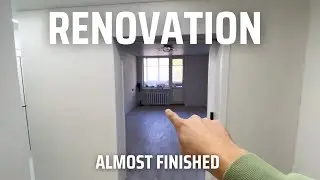the renovation in an old Soviet apartment.