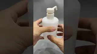 #wholesaleprice HDPE 400ml empty bottle with long nozzle pump #handwash #chinafactory