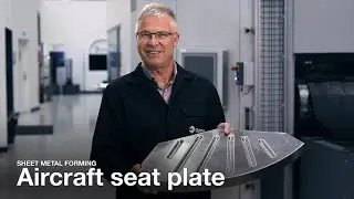 Aircraft seat plate