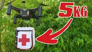 Building an Autonomous Drone to Rescue People (5kg load capacity)