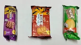 Tiger Krunch vs Tiger Doodh Glucose vs Tiger Coconut || Cookies 🍪🍪 || Biscuits 🍪