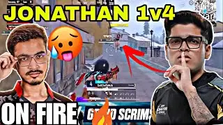 🔥Jonathan Shocking 1v4💫 Admino on Fire Soul vs GodL✅