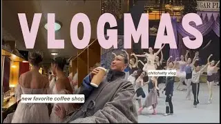 VLOGMAS | day 16 & 17 | found my fav new healthy food spot in London, filled in for 2 extra shows