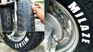 Installing New CEAT MILAZE TYRE in My Scooty.//SSV||36.