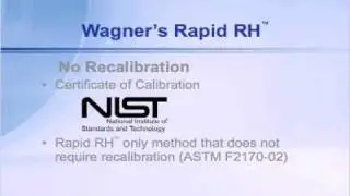 Rapid RH Solves Problem of Recalibration - RH 15 of 22