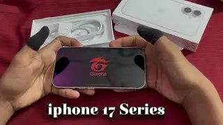 iphone 17 Unboxing 🎁 And Free Fire Handcam ⚡