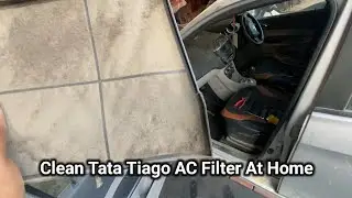 Clean tata Tiago AC filter at home