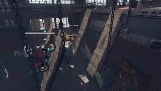 Trials Rising - University of Trials - Uphill landing course - Last obstacle