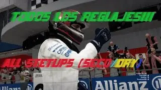 F1 2014 TODOS LOS REGLAJES/ALL SETUPS (SECO/DRY) Por/With Ruben musicalforever