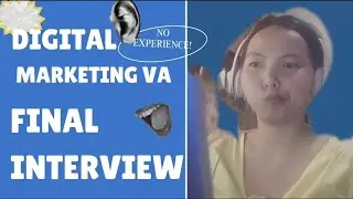 Outsourced Doers|Final Interview|Digital Marketing Virtual Assistant|Passed or Failed?