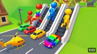 Shape Shifting Game 🚗🚤✈️ Epic Car Boat Plane Race | Insane Gameplay 2025