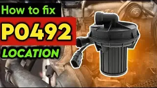 P0492 | P0492 Secondary Air Injection System Insufficient Flow Bank | p0492 code | p0492 obd2