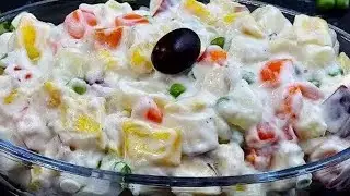 Ramzan Iftar Special |  Healthy And Tasty Best Russian Salad Recipe | Khane Wale Aapki Tarif Karenge