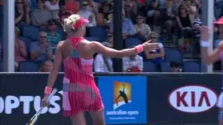 Hlavackova/Hradecka v Medina Garrigues/Parra Santonja highlights (3R) | Australian Open 2016