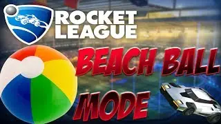 Rocket League 2v2 - New Limited Beach Ball Mode!