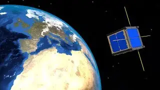 [School project] CubeSat nano-satellite - Attitude Determination Control System