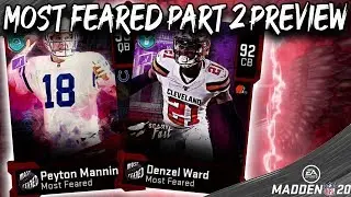 *EVERYTHING YOU NEED TO KNOW* MOST FEARED PART 2 PROMO! MADDEN 20 ULTIMATE TEAM