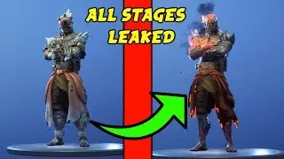 All stages of the Prisoner (Snowfall) skin leaked | Fortnite