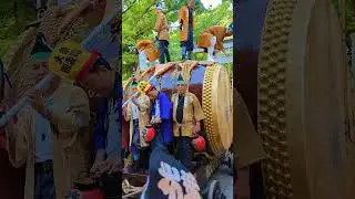 東京都府中市大國魂神社「くらやみ祭」大太鼓の巡行　2024年(令和6年)5月4日夕方5時ごろ撮影