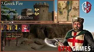 Stronghold Crusader | Mission 7 Greek Fire | G77G GAMES