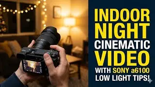 Sony A6100 Night Test 🌙 | Low Light Performance with Kit Lens