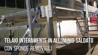 PIANALE RETRAIBILE CON SCALA  A SCOMPARSA