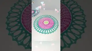 Spirograph 740 #shorts #spirograph #2025