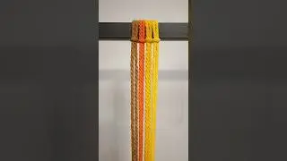 Learn This Stunning Macrame Knot Pattern in 50 Seconds! | Easy & Beautiful #macrameknots #macrame