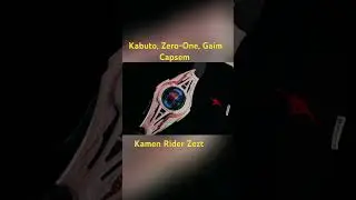 Kamen Rider Zeztz Legend Rider Capsem set