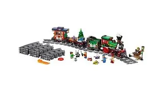 Конструктор Lepin 36001 - LEPIN Train Новогодний экспресс
