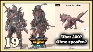 &Uuml;ber 200 Pink Rathian? Ohne spoofen? Wie geht das? Monster Hunter Now (Gameplay, Lets Play, deutsch)
