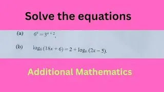 2023 Additional mathematics paper 2 Question 3 internal fully solved 