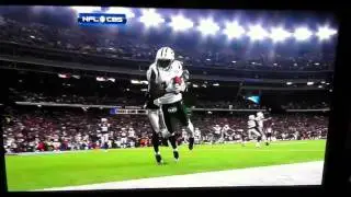 Santonio Holmes spectacular TD catch vs Pats in AFC Divisio