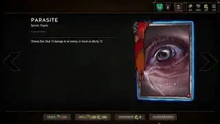 Gwent New Cards: Parasite [December Update, New Patch]