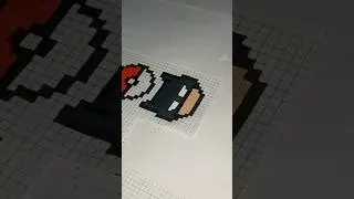 Cute Batman Pixel Art,Easy Chibi Batman Drawing,Pixel Art Tutorial#shorts#BatmanPixelArt#CuteBatman
