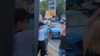 HANDS OFF - Rally 4-5-2025 - Protesting Trump, Musk, Tariffs and DOGE in Tallahassee, Florida.