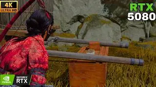 Ghost Of Yotei MAX LEVEL RED Armor Of Master Bounty Hunter Aggressive Stealth & Combat Gameplay PS5