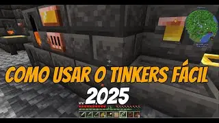 COMO USAR O NOVO TINKERS CONSTRUCT 1.20.1  F&Aacute;CIL