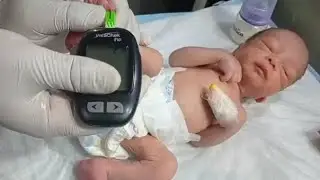 Check Baby Temperature & RBS with Feeding (NICU Care)