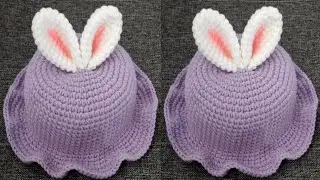 Handmade Elegant Winter Hat Tutorial || Warm Crochet Bucket Hat || Easy For Beginners 