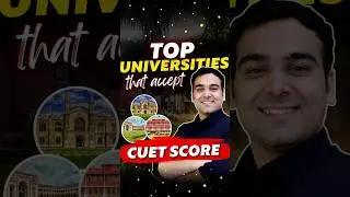 Top Colleges Accepting CUET Score✅🔥 #shorts
