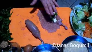 Kotlet de volaille spos&oacute;b jak zawijać kotlety de volaille