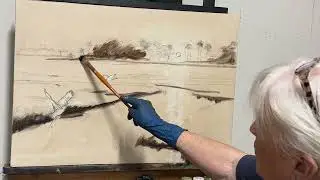 Monochrome underpainting