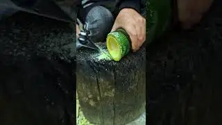 Traditional Bamboo Water Cup Craft! #shorts