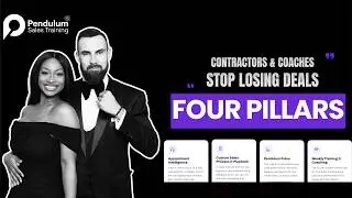 Four Pillars of Pendulum Sales Training
